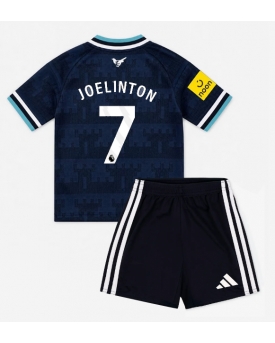 Newcastle United Joelinton #7 Maglia Gara Trasferta Repliche 2026-27 Bambino Maniche Corte Newcastle United Joelinton #7 Maglia Gara Trasferta Repliche 2026-27 Bambino Maniche Corte